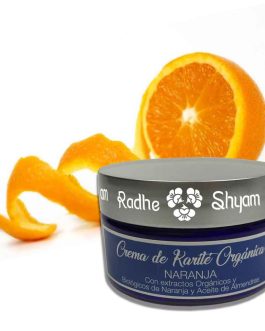 Crema de Karité Orgánica aroma Naranja