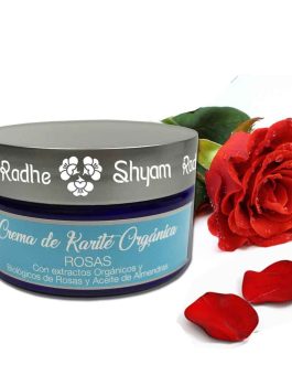 Crema de Karité Orgánica Aroma Rosas
